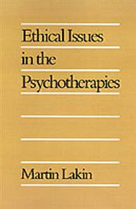 Ethical Issues in the Psychotherapies