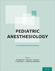 Pediatric Anesthesiology