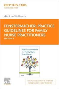 Prac Guidelines for Family Nurse Prac 5E