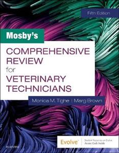 Mosby's Comprehensive Rev Vet Tech's 5e