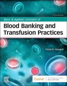 Basic Applied Concepts Blood Banking 5E