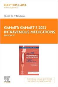 Gahart's 2021 Intravenous Medications