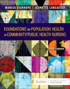 Foundations Population Hlth Community 6E