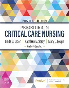 Priorities in Critical Care Nursing 9E