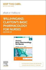 Clayton's Basic Pharmacology for Nur 19E