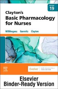 Basic Pharmacology for Nurses - Binder R