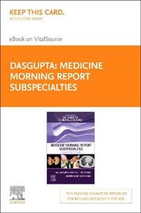 Medicine Morning Report Subspecialties