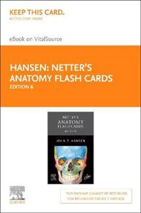 Netter's Anatomy Flash Cards 6E