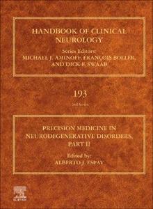 Precision Medicine in Neurodegenerative Disorders: Part II: Volume 193