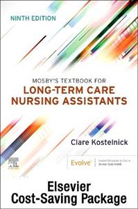 Prop - Mosby's Textbook for Long-Term Care - Text, Workbook, and Kentucky Insert Package