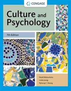 CULTURE/PSYCHOLOGY