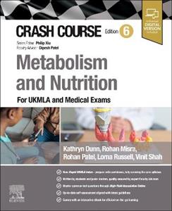 Crash Course Metabolism and Nutrition: For the MLA and Medical Exams