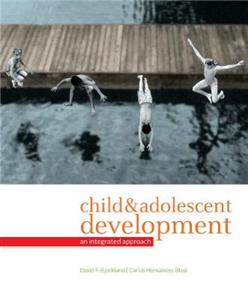 CHILD ADOLESC DEVLP AN EVOLUTIONARY PER