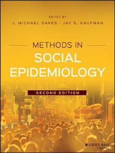 Methods in Social Epidemiology 2E