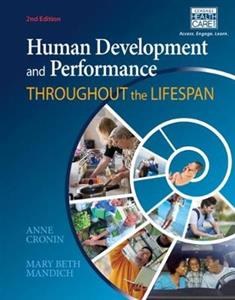 HUMAN DEVLP amp; PERFORMANCE THROUGHOUT LIFESPAN