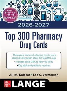  McGraw Hill's 2026-2027 Top 300 Pharmacy Drug Cards