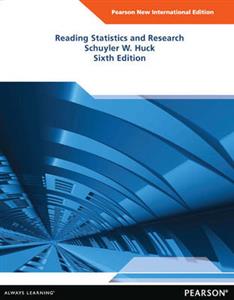 Reading Statistics and Research: Pearson New International Edition