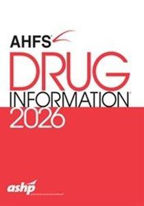  AHFS Drug Information 2026