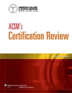 ACSM's Certification Review