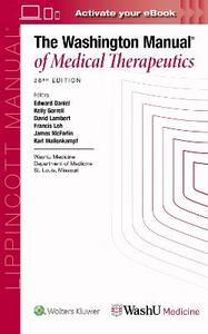  Washington Manual of Medical Therapeutics